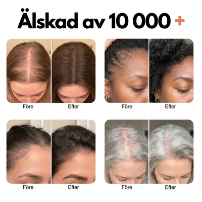 Före och efter hos fyra kunder, älskad av 10 000+